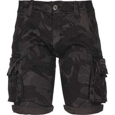 Alpha Industries Herren Crew Short Camo Für Cargos, Dark Olive Camo, EU im Sale